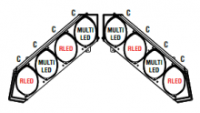 VSLR8S-NFPA4 8 pod (4 each side)